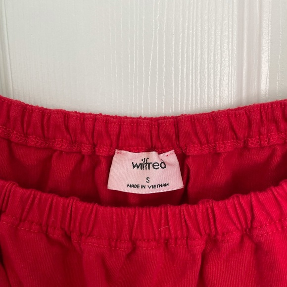 Wilfred Red Cropped Tank - Picture 2 of 2